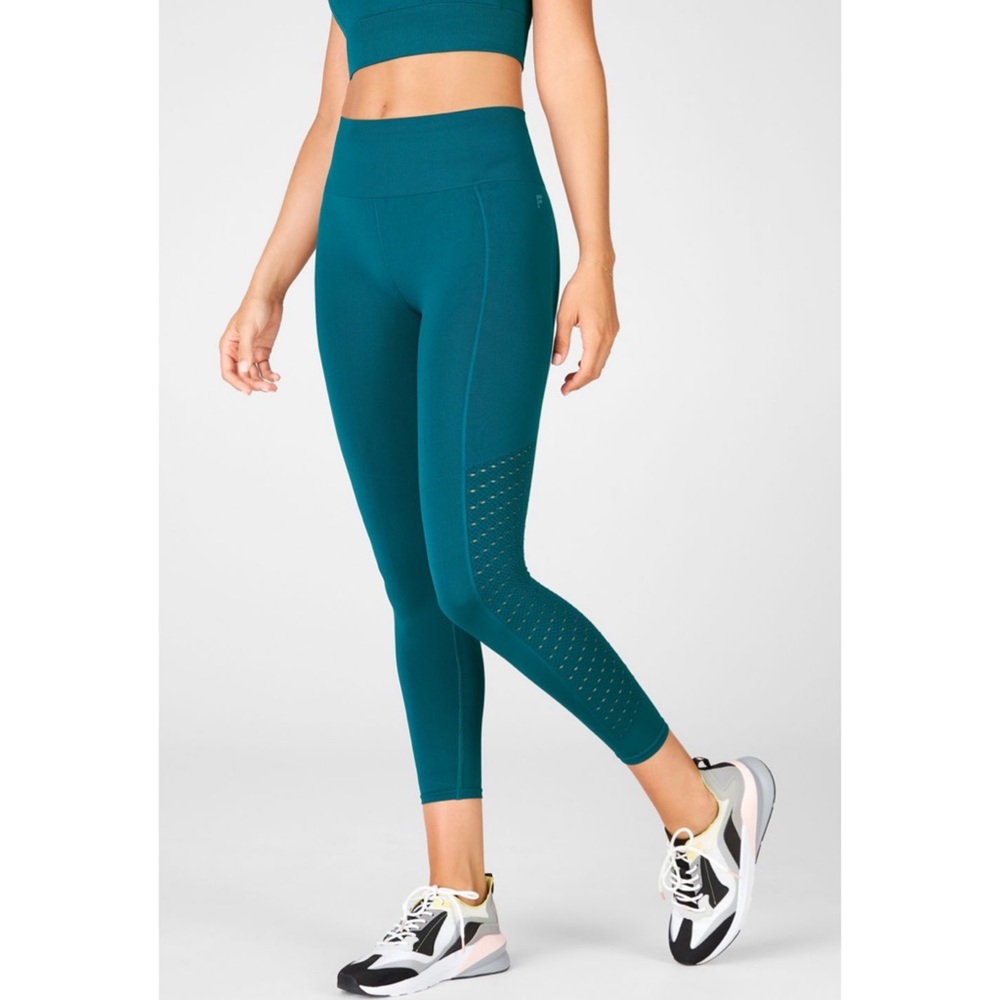 Fabletics Sync High-Waisted Perforated Leggings